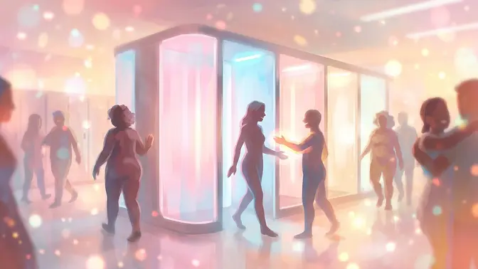 Trans negli spogliatoi: la California inventa le cabine privacy