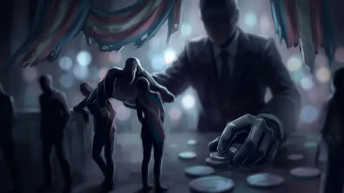 Trump usa i corpi trans per truccare le elezioni. A chi tocca?