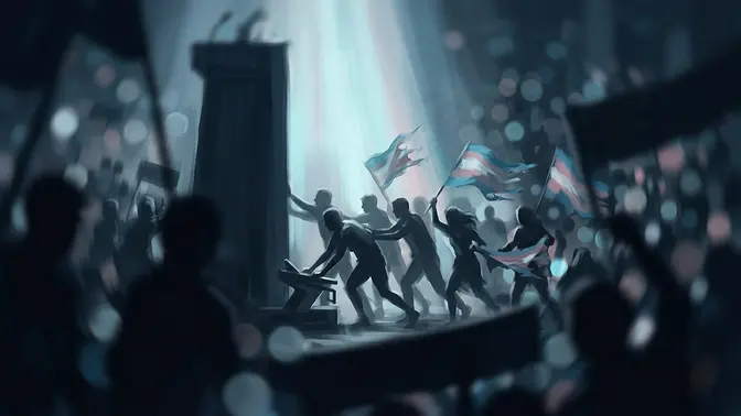 Wade sfida Trump sui figli trans. E i nostri campioni?