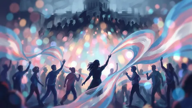 L'America trans fa lobby contro Trump. L'Italia quando imparerà?